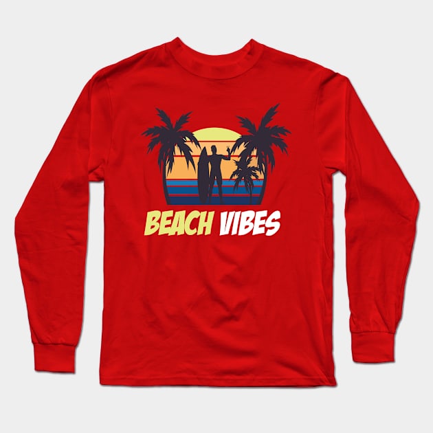 Amazing Beach Long Sleeve T-Shirt by mjhejazy